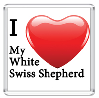 I Love My White Swiss Shepherd