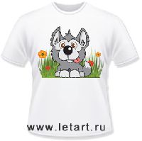Футболка. Аляскинский маламут. Маламутик (детские)