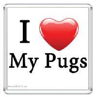 I Love My Pugs