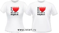 Футболка. Родезийский риджбек. I Love My Rhodesian Ridgeback (распродажа) Футболка. Родезийский риджбек. I Love My Rhodesian Ridgeback (распродажа)